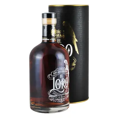 El Loro Ron Gran Reserva 40% 0,7L (tuba)