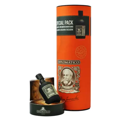 Diplomático Mantuano + Mini Diplomático Reserva Exclusiva 40% 0.7L + 0,05L (tuba)