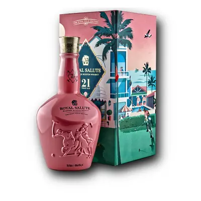 Royal Salute 21YO The Miami Polo Edition 40% 0,7L (dárkové balení kazeta)