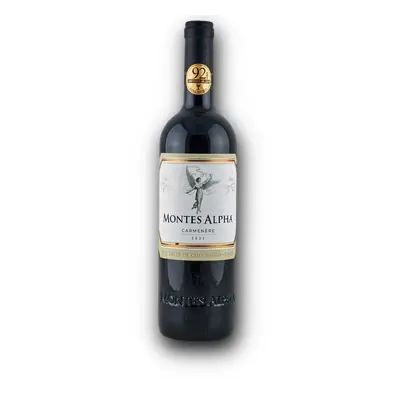 Montes Alpha Carmenère 2021 14,5% 0,75L (holá láhev)