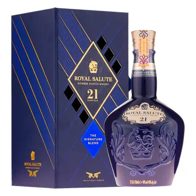 Royal Salute 21YO The Signature Blend 40% 0,7l (dárkové balení kazeta)