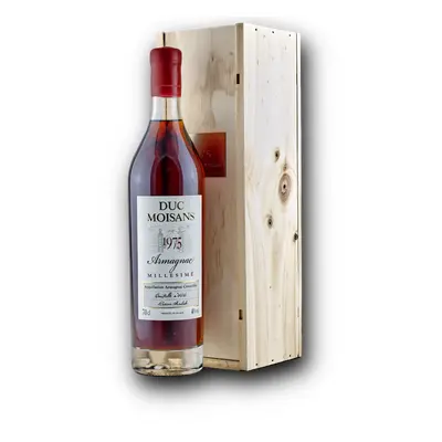 DUC Moisans Millesimé 1975 Armagnac 40% 0,7L (dárkové balení kazeta)