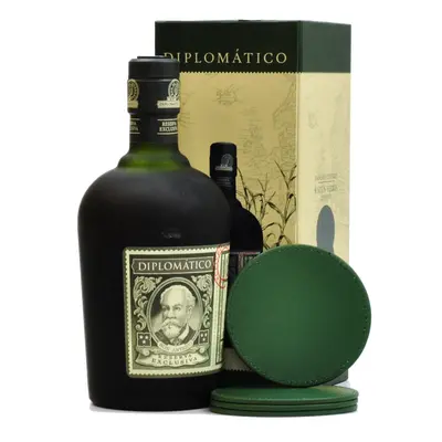 Diplomatico Reserva + 4 podložky pod poháre 40% 0.7L