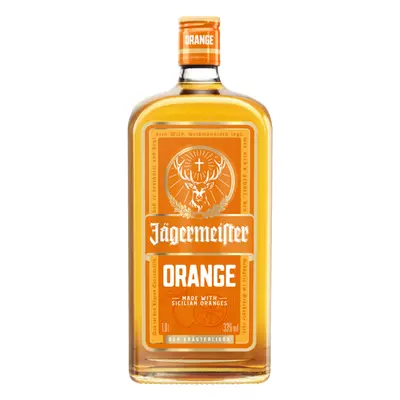 Jägermeister Orange 33% 1,0L (holá láhev)