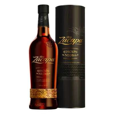 Zacapa Edicion Negra 43% 0,7l (tuba)