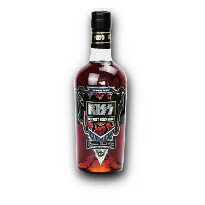 Kiss DERTROIT ROCK RUM 45% 0,7L (holá láhev)