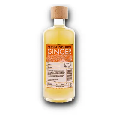 Koskenkorva Ginger 21% 0,5L (holá láhev)