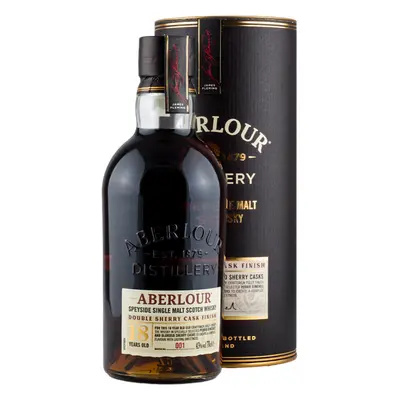 Aberlour 18YO Double Sherry Cask Finish 43% 0,7L (tuba)