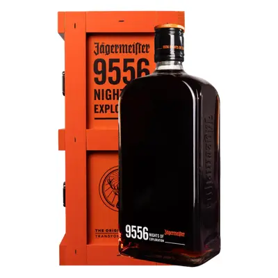 Jägermeister 9556 Nights of Exploration Limited Release 40% 0.7L (dárkové balení kazeta)