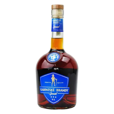 Karpatské Brandy Špeciál VS 38% 0.7L (holá láhev)