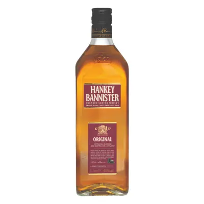 Hankey Bannister 40% 1L (holá láhev)