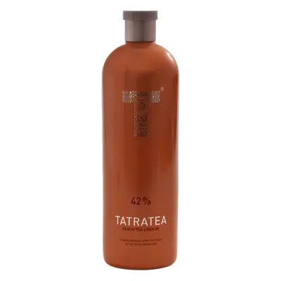 Tatratea Peach Tea 42% 0.7l (holá láhev)