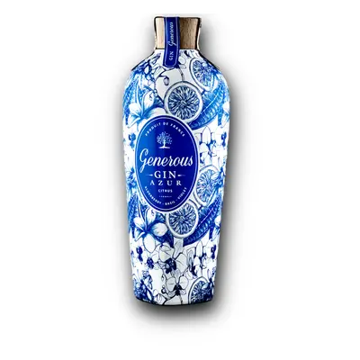 Generous Gin Azur Citrus 40% 0,7L (holá láhev)