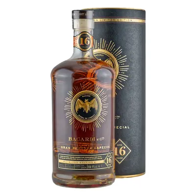 Bacardi 16YO Gran Reserva Especial Limited Edition 45% 1,0L (tuba)