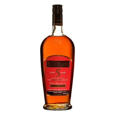 El Dorado 5YO 40% 0,7l (holá láhev)