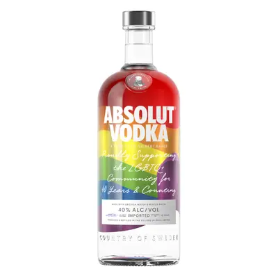 Absolut Gilbert Baker 2022 40% 1,0L (holá láhev)