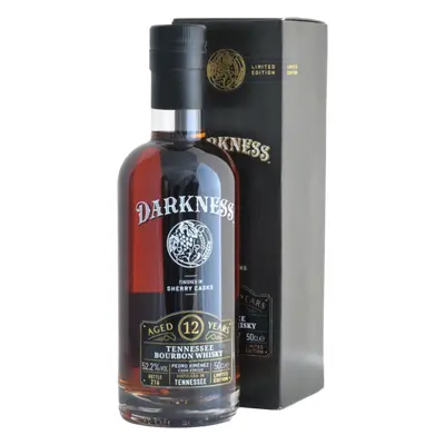 Darkness 12YO Tennessy Bourbon Pedro Ximenez Cask Finish 52,2% 0,5L (karton)