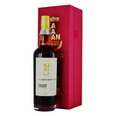 Kavalan Solist Oloroso Sherry 54,8% 0,7L (dárkové balení kazeta)