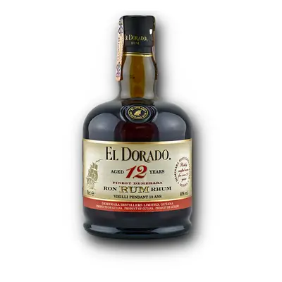 El Dorado 12YO 40% 0,7L (holá láhev)