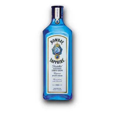 Bombay Sapphire 40% 1,0L (holá láhev)