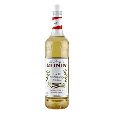 Monin Vanilla From MADAGASKAR SIRUP 1.0L (holá láhev)