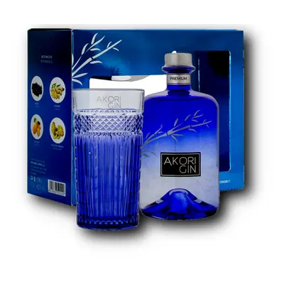 Akori Gin Premium 42% 0,7l (dárkové balení s 1 skleničkou)