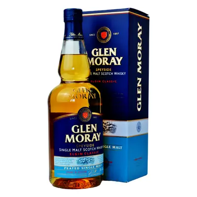 Glen Moray Elgin Classic Peated Single Malt 40% 0.7L (karton)