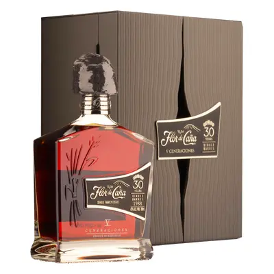 Flor de Cana V. Generaciones 30YO 45% 0,7L (dárkové balení kazeta)