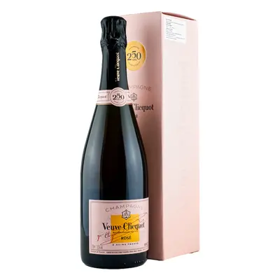 Veuve Clicquot Rosé Brut 250 ANS 12,5% 0,75L (karton)