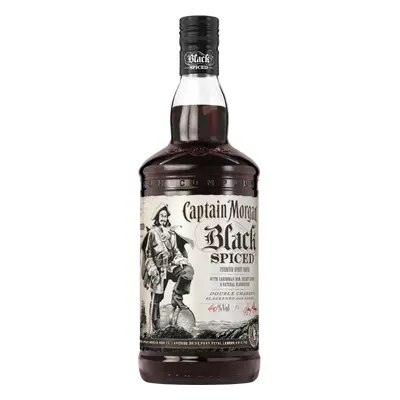 Captain Morgan Black Spiced 40% 1l (holá láhev)