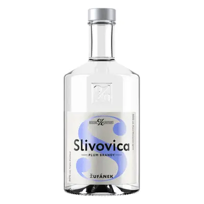 Žufánek Slivovica 50% 0,5l (holá láhev)