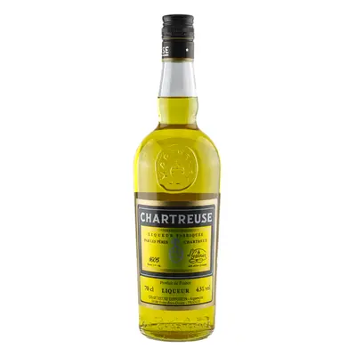 Chartreuse Jaune 43% 0,7L (holá láhev)