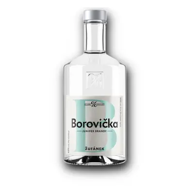 Žufánek Borovička 45% 0,5l (holá láhev)