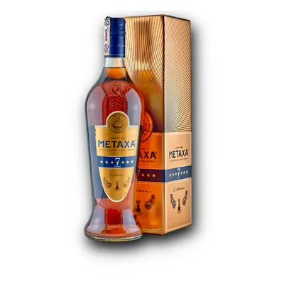 Metaxa 7* 40% 1,0L (holá láhev)