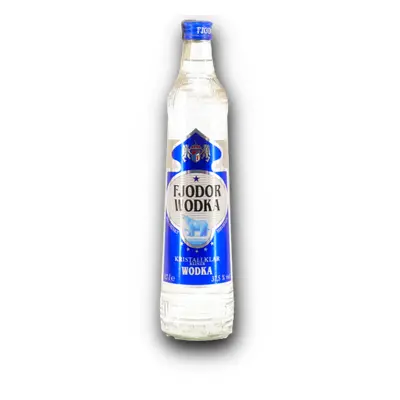 Fjodor Vodka 37,5% 0,7l (holá láhev)