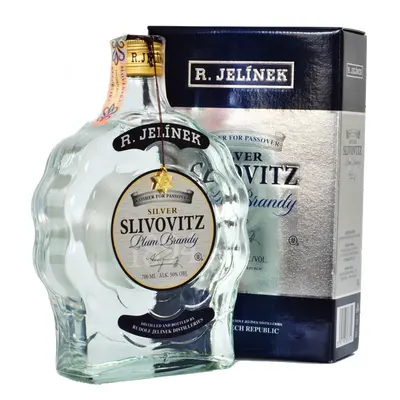 Jelínek Silver Slivovitz Kosher 50% 0.7L (karton)