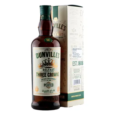 Dunville's Three Crowns Peated 43,5% 0,7L (karton)