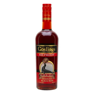 Goslings Black Seal 151 Overproof 75,5% 0,7l (holá láhev)