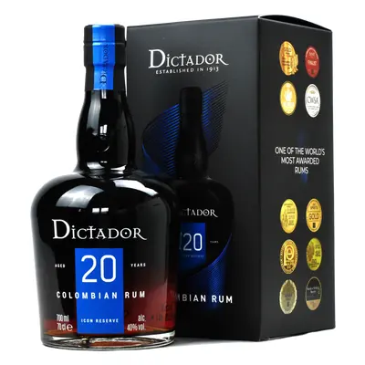 Dictador 20YO 40% 0,7l (karton)