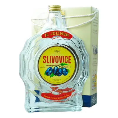 R. Jelínek Slivovice 45% 3,0L (dárkové balení kazeta)