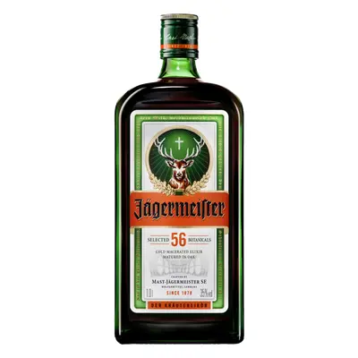 Jägermeister 35% 1l (holá láhev)