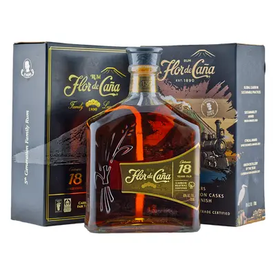 Flor De Cana 18YO CENTENARIO 40% 0.7L (karton)