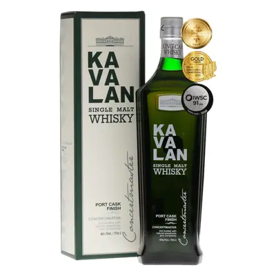 Kavalan Concertmaster 40% 0,7l (karton)