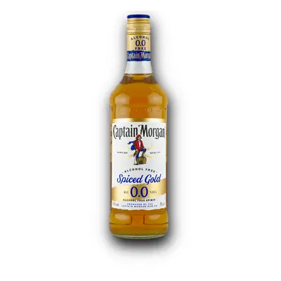 Captain Morgan Spiced Gold Alcohol Free 0,0% 0,7L (holá láhev)