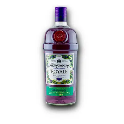 Tanqueray Blackcurrant Royale 41,3% 1,0L (holá láhev)