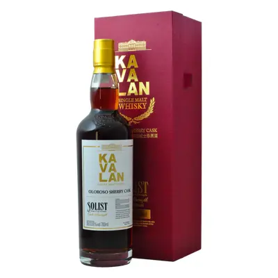 Kavalan Solist Oloroso Sherry Cask 54% 0,7L (dárkové balení kazeta)