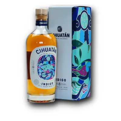 Cihuatán Indigo 8YO 40% 0,7L (karton)