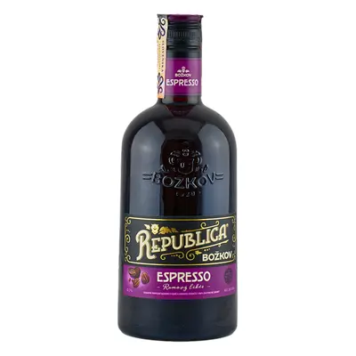 Božkov Republica Espresso 33% 0,7L (holá láhev)