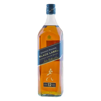 Johnnie Walker 12YO Black Label 40% 1,0L (holá láhev)