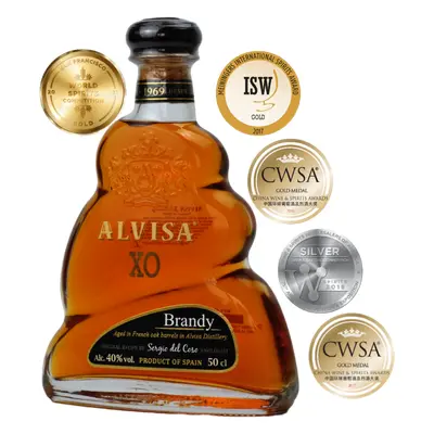 Alvisa XO 40% 0,5L (holá láhev)